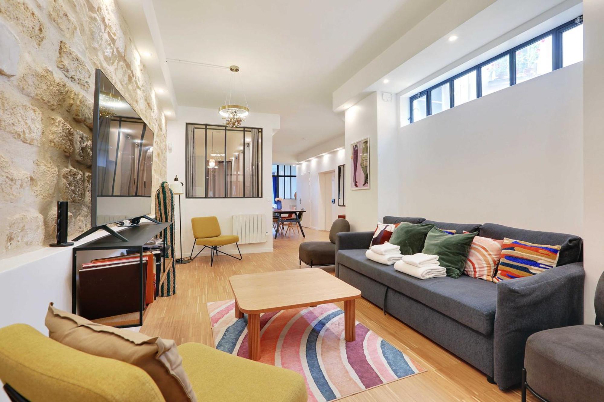 Spacious Apartment - 4Br-10P Montmartre Paris Luaran gambar