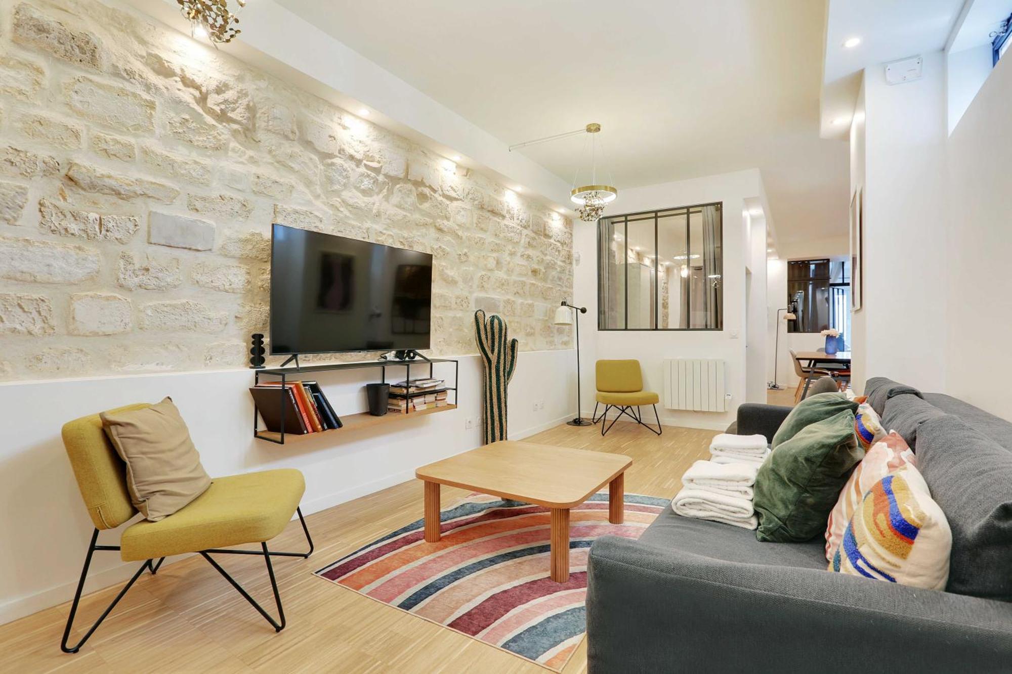 Spacious Apartment - 4Br-10P Montmartre Paris Luaran gambar
